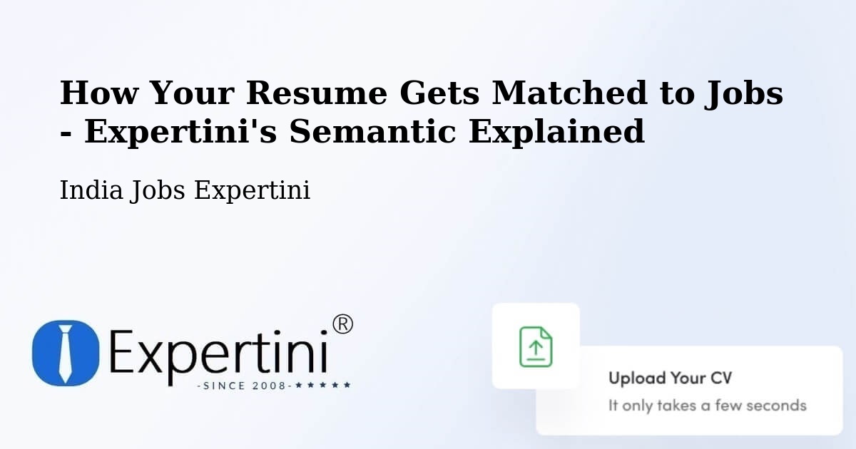 Resume Matching Technology Overview – Pathardi - India Jobs Expertini