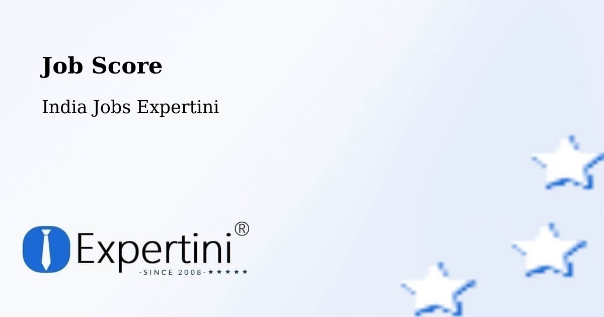 Job Score & Job Description Score Tool – Pathardi - India Jobs Expertini